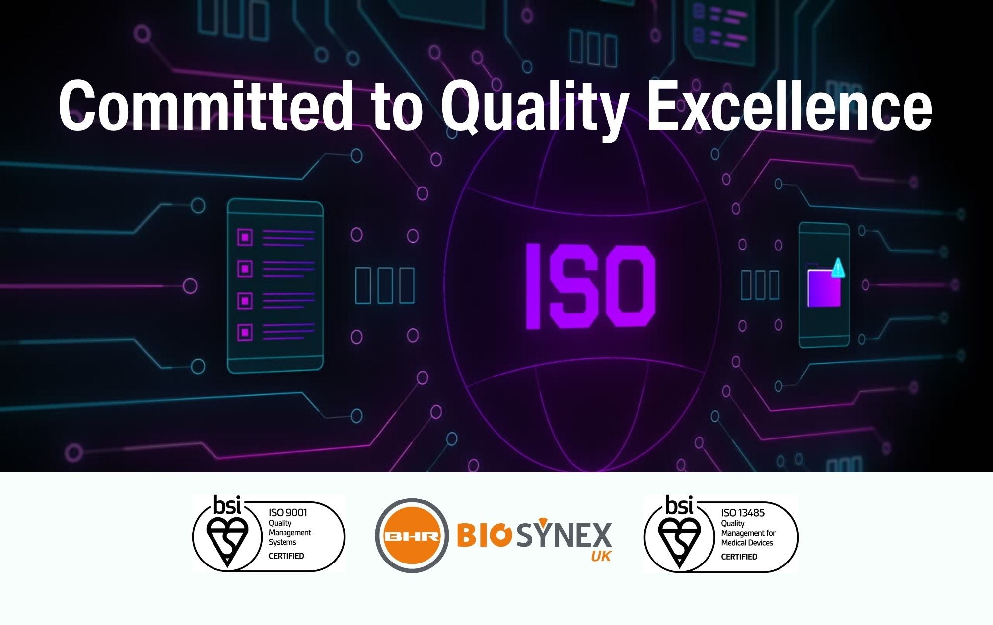 BHR Biosynex Successfully Renews ISO 9001 and ISO 13485 Certification, Reinforcing Commitment to Quality and Customer Excellence