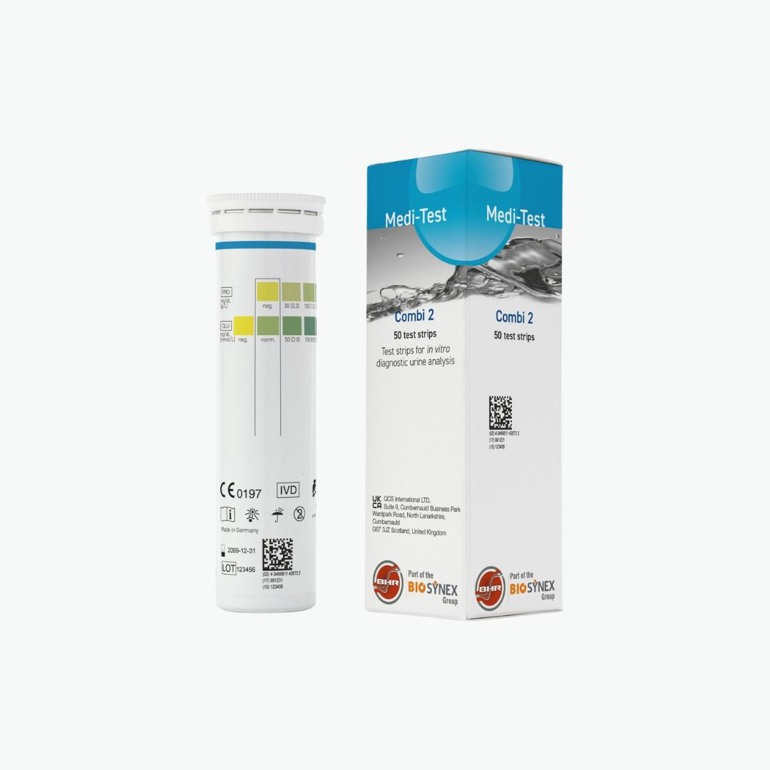 Medi-Test Combi 2 (50 urinalysis strips)