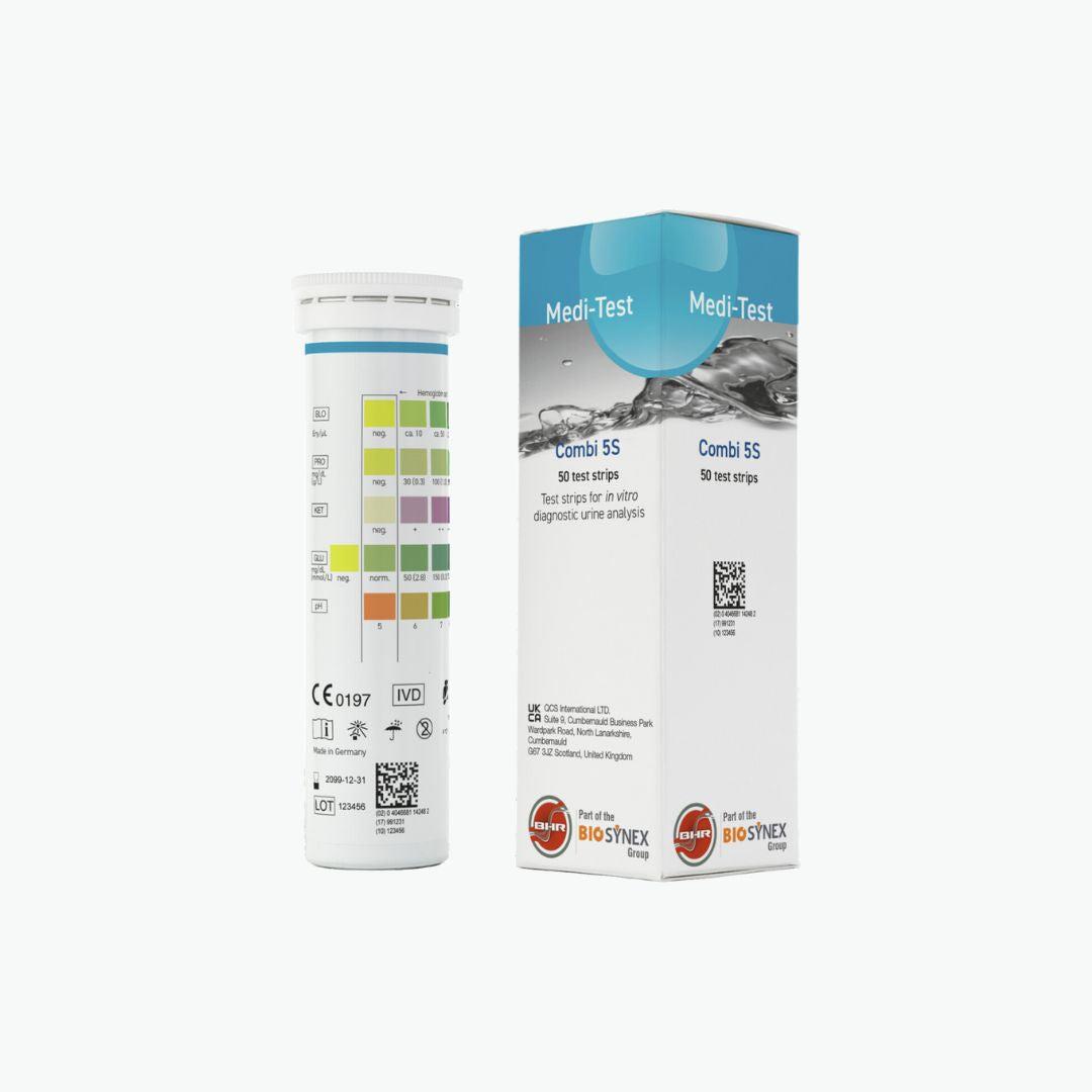 Medi-Test Combi 5S (50 urinalysis strips)