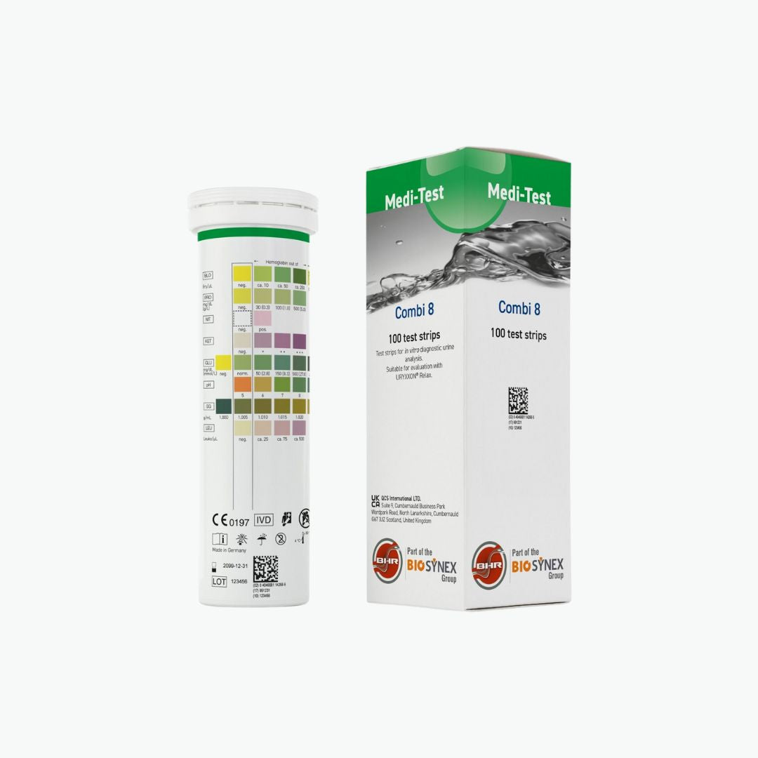 Medi-Test Combi 8L (100 urinalysis strips)