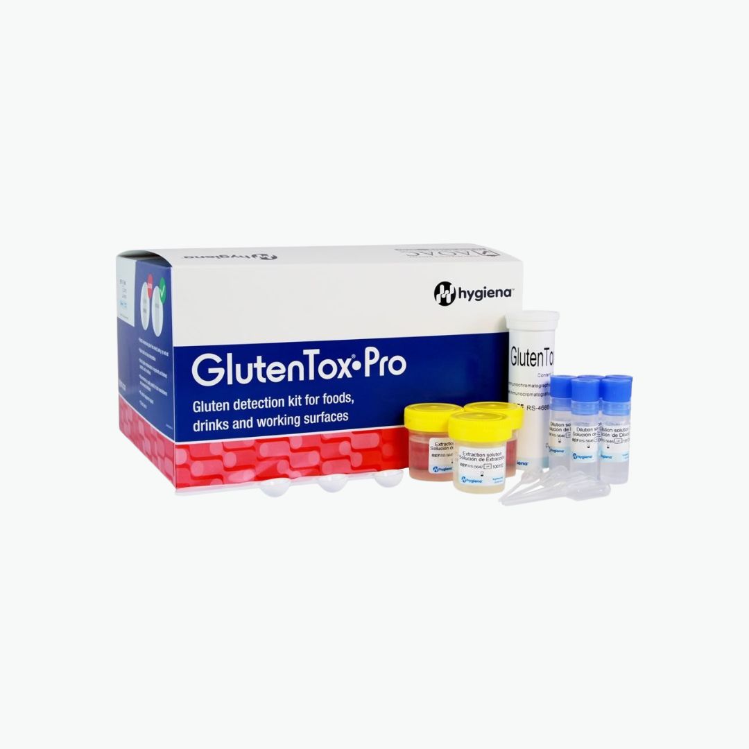 Glutentox® Pro (25 Tests) for gluten detection in food, beverages and surfaces