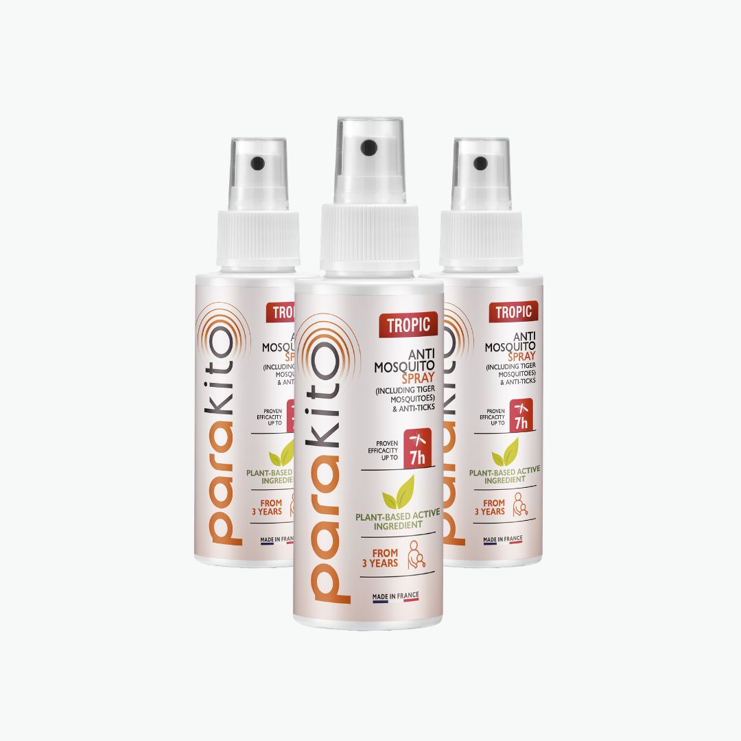 Parakito Tropic Natural Anti-Mosquito Spray – 100ml x 3