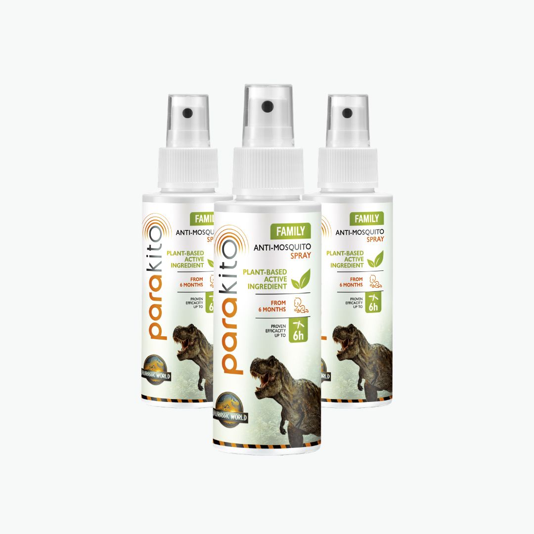 Parakito Family: Natural Anti-Mosquito Spray – 100ml - 3x