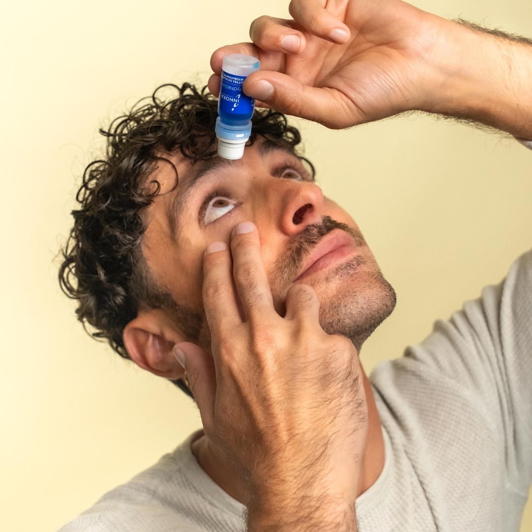 Innoxa Hydrablue Eye Drops – Hydrating & Revitalising for Red, Tired Eyes