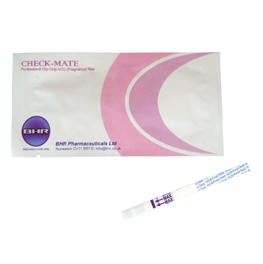 Checkmate Instrument Kit Check-Mate™ Pregnancy Test Strips (Box of 20)